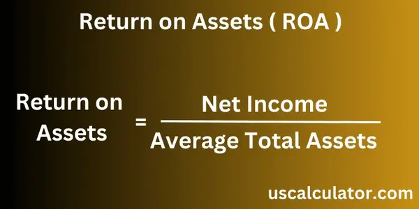 us calculator Return On Assets Calculator